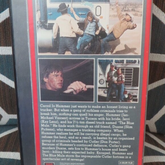 WHITE LINE FEVER - 1975 - VHS (1983 Release) - Picture 2 of 7